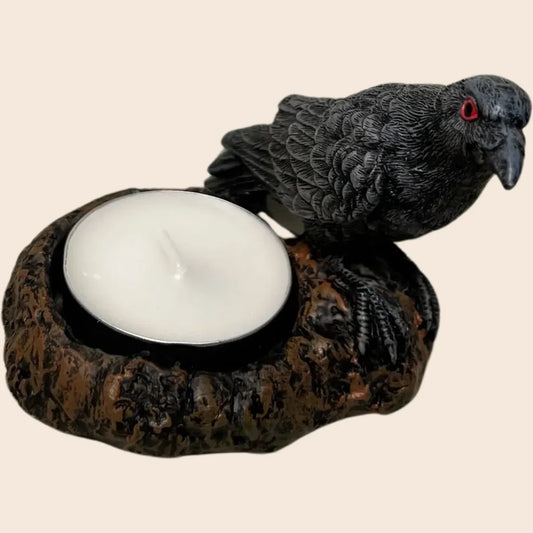 Raven Tealight Holder