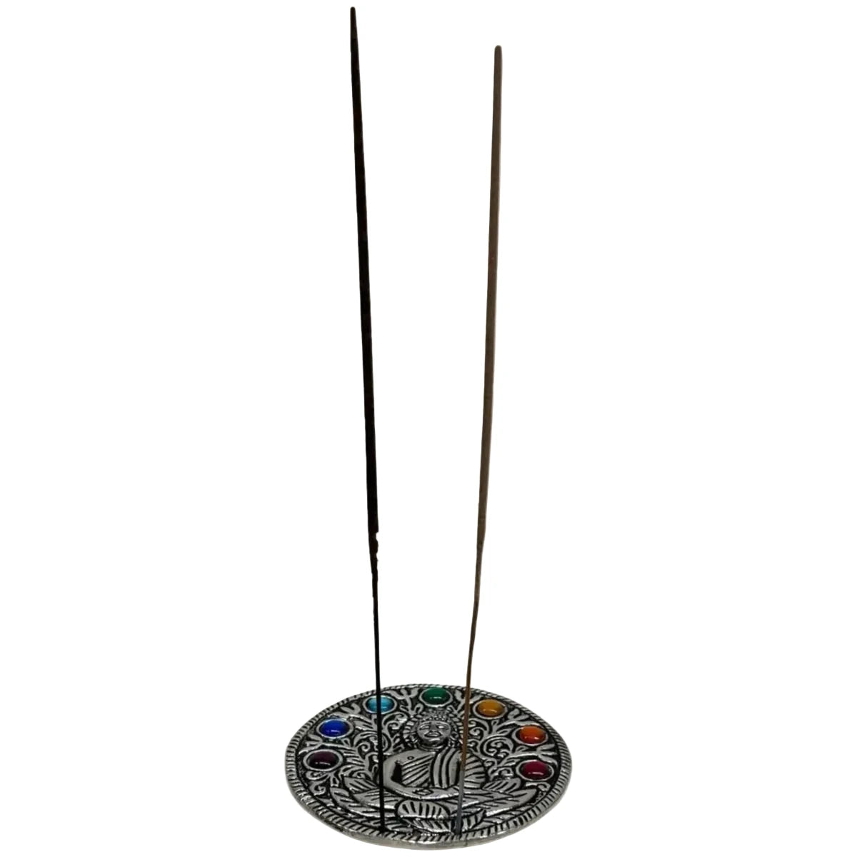 Chakra Buddha Disk Incense Burner