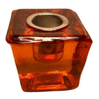 Cube Glass Spell Candle Holder