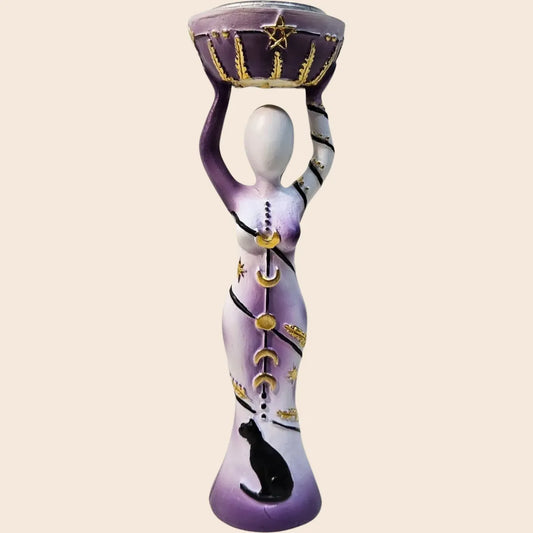 Moon Goddess T-Light Holder