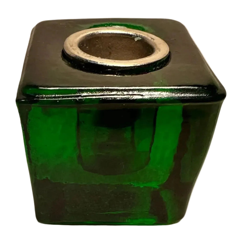 Cube Glass Spell Candle Holder