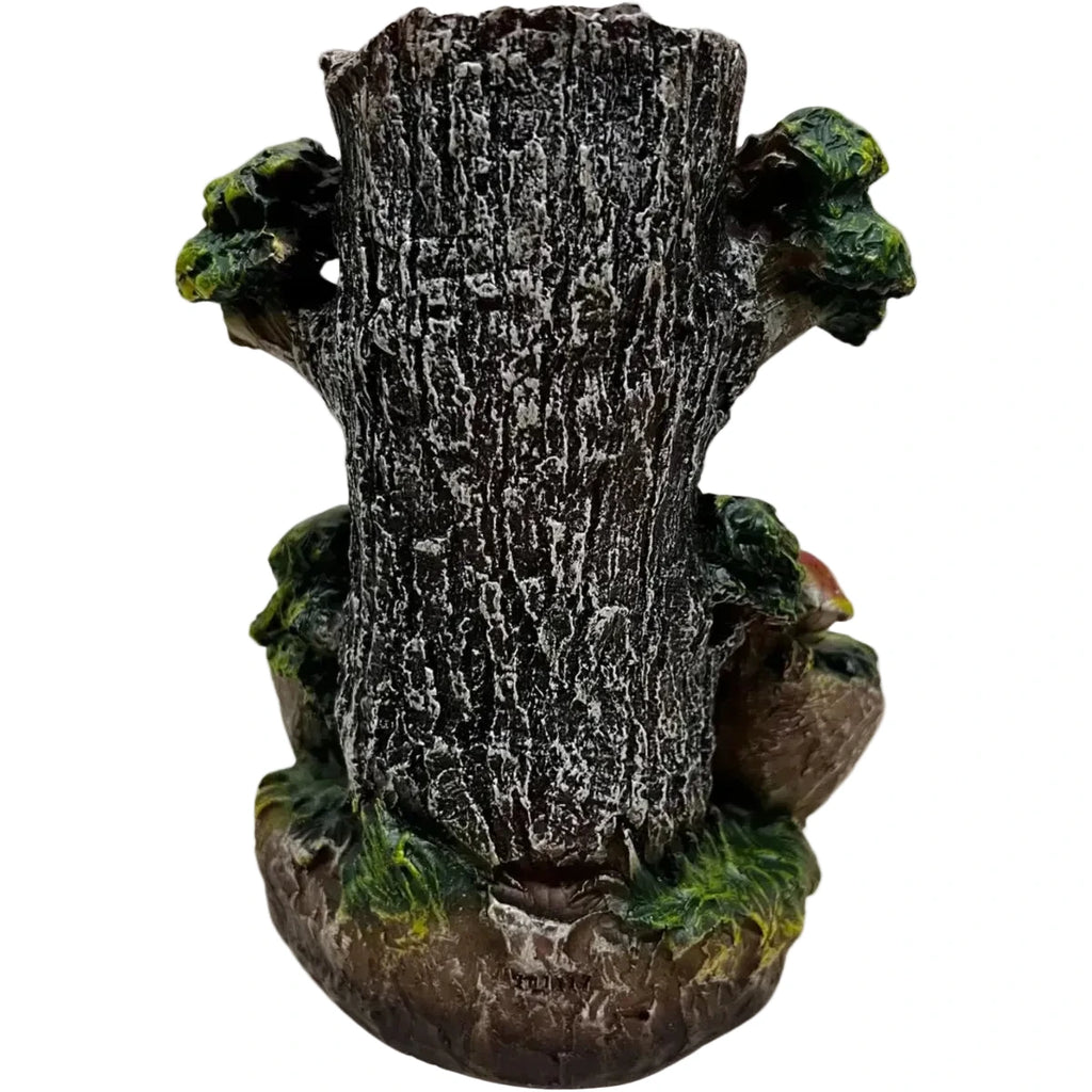 Tree Man with Mushrooms Backflow Burner