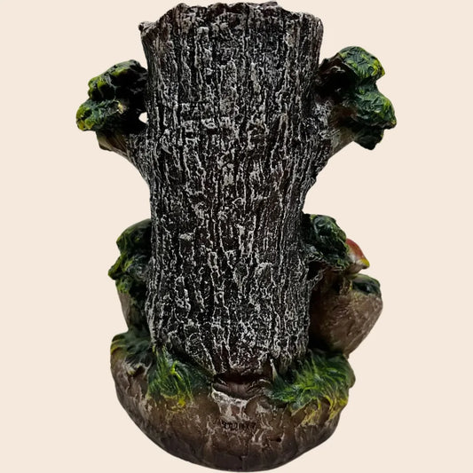Tree Man with Mushrooms Backflow Burner