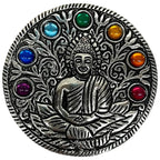 Chakra Buddha Disk Incense Burner