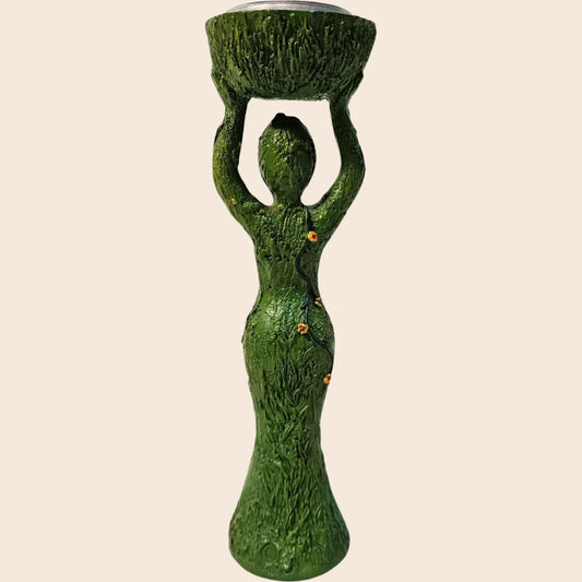 Green Goddess T-Light Holder