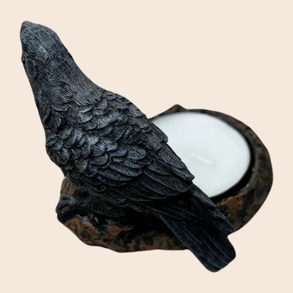 Raven Tealight Holder
