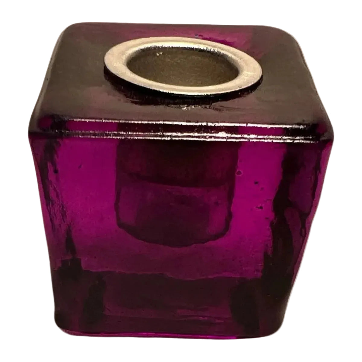 Cube Glass Spell Candle Holder