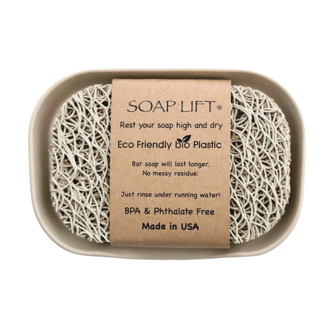 Waterfall Soap Dish Set w/ Soap Lift Soap Saver