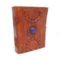 Lapis Leather Woven Journal