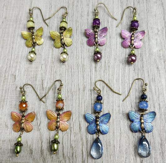 Assorted Butterfly Earrings