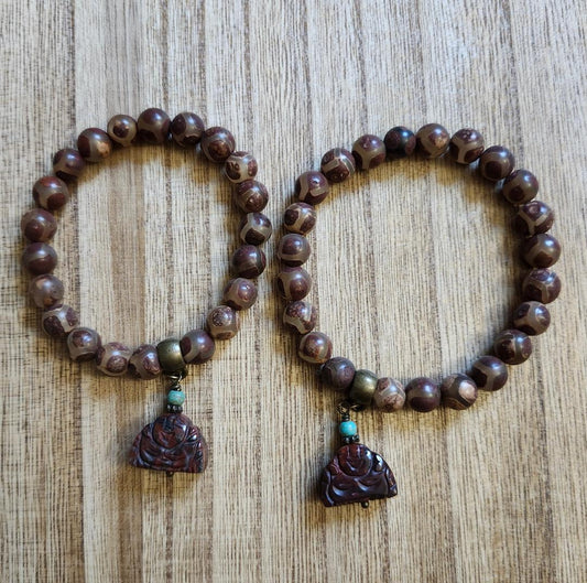 Bodhi Bracelet with Buddha Charm