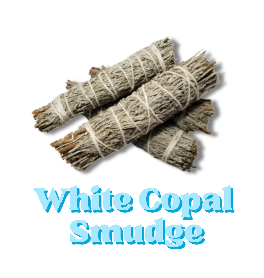 3" White Copal Smudge Stick